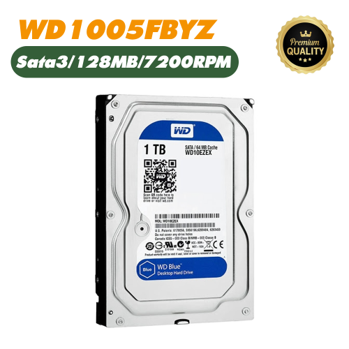 Ổ cứng Western Digital Gold 1TB WD1005FBYZ 3.5"/Sata3/128MB/7200RPM