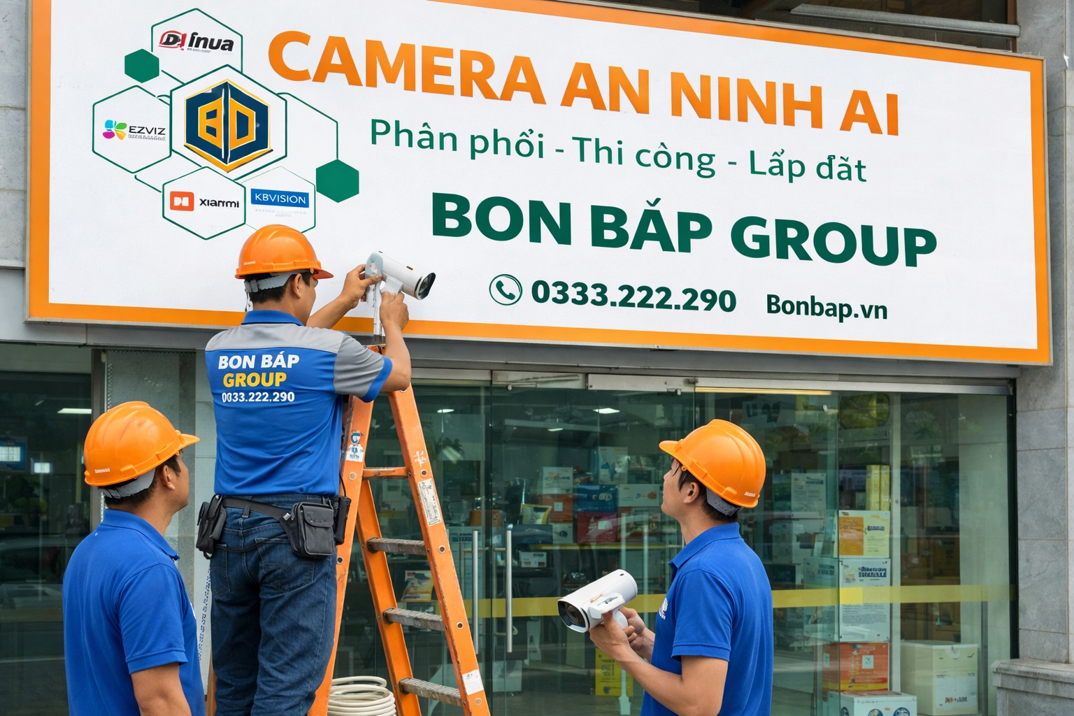 lắp đặt camera chuyên nghiệp