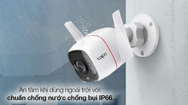Camera wifi ngoài trời TP-Link Tapo C310 3MP phát hiện chuyển động, hồng ngoại 30m