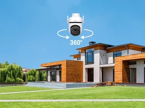 Camera wifi ngoài trời TP-Link Tapo C520WS 2K QHD 360 độ